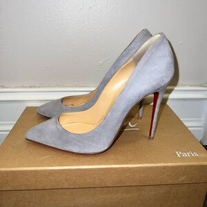 Pigalle Follies Suede Christian Louboutin pumps